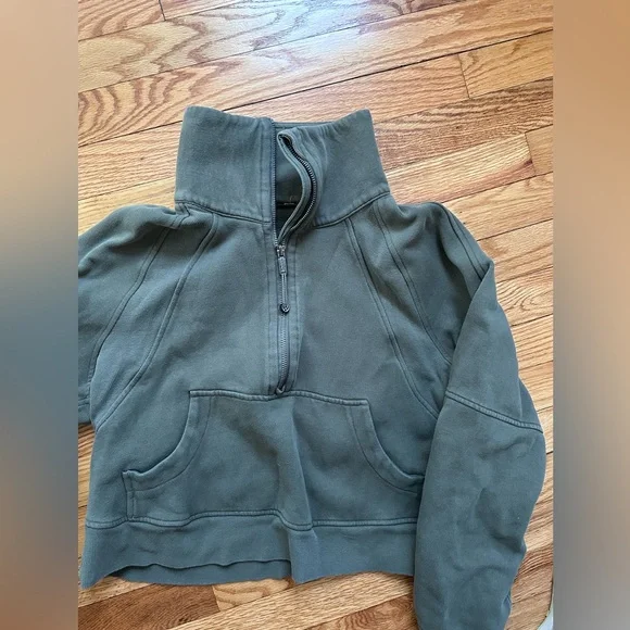 Lululemon Scuba Funnel Neck Half Zip - Picture 3 of 4